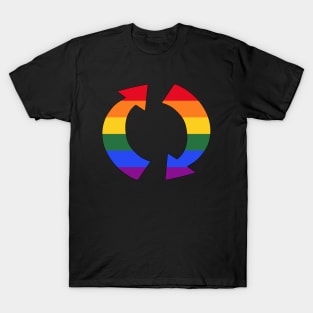 Rainbow Rotation Arrows T-Shirt